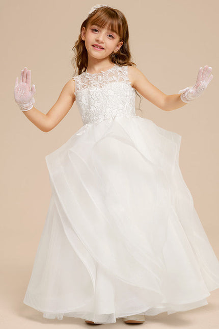 Robe Cérémonie Tulle Ivoire - gallery 9