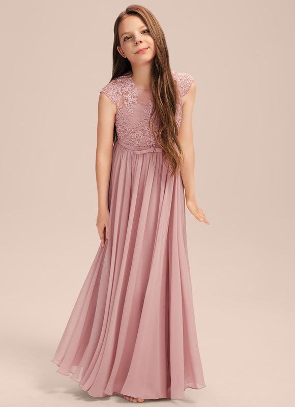 Robe Cérémonie Fleurie Rose - gallery 4