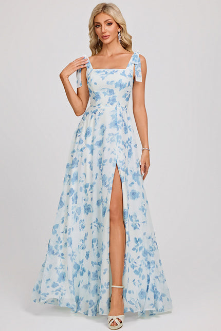 Robe Cérémonie Mousseline Verte - gallery 2