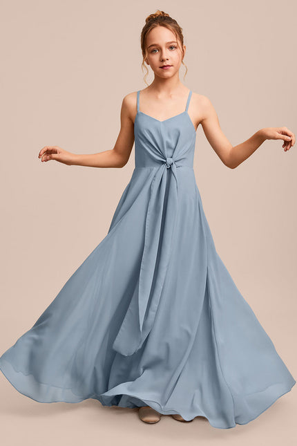 Robe Cérémonie Longue Vert Deau - gallery 3