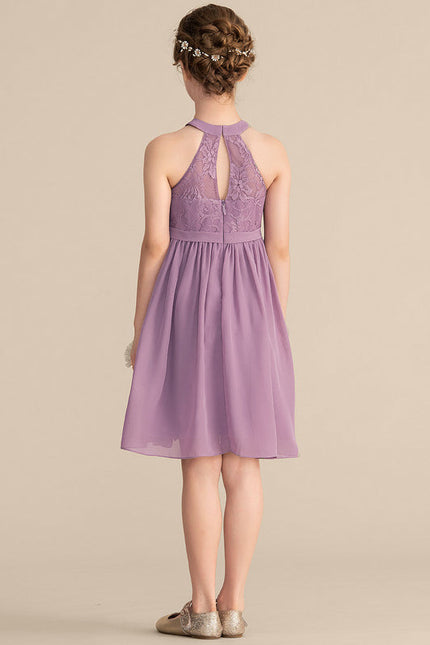 Robe Cérémonie Mousseline Fleurie - gallery 3
