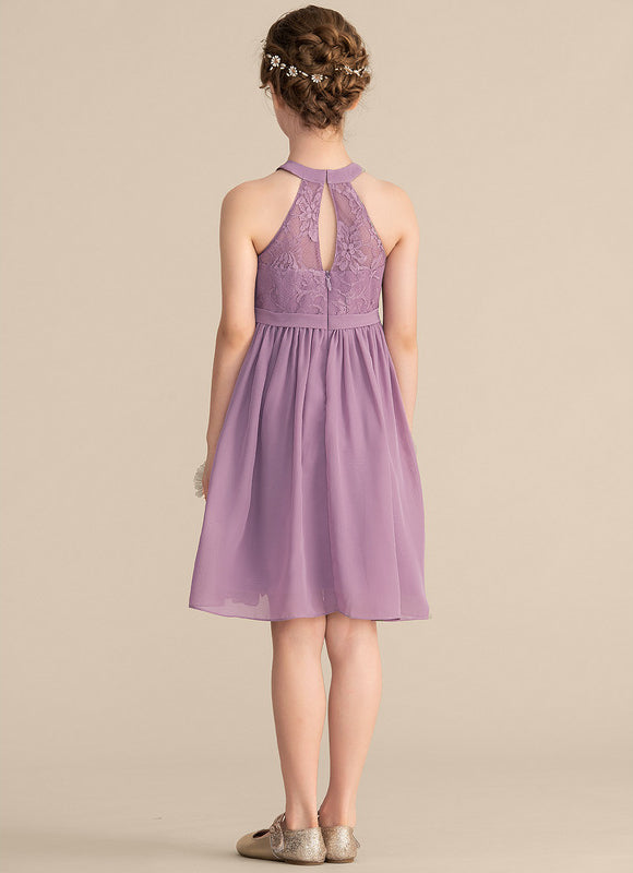 Robe Cérémonie Mousseline Fleurie - gallery 3
