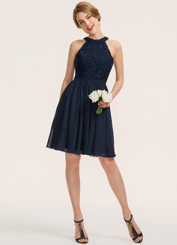 Robe Cérémonie Élégance Poudrée