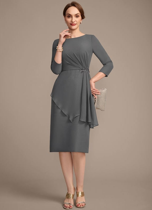 Robe Cérémonie Satinée Élégante - gallery 2