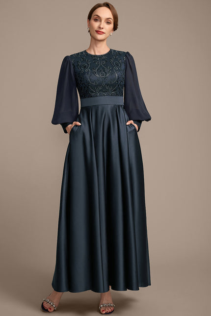 Robe Cérémonie Élégance Sombre