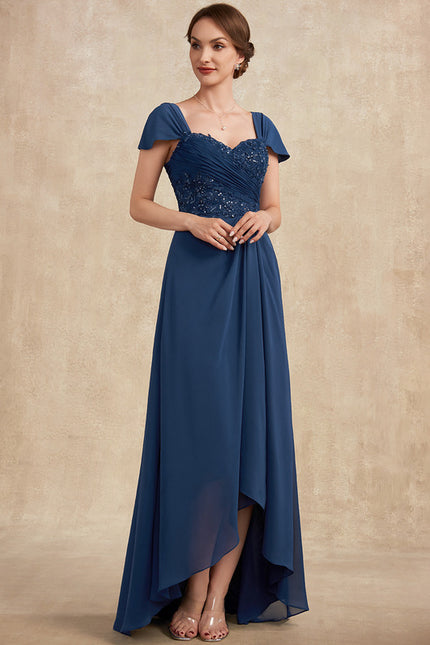 Robe Cérémonie Ajourée Marine - gallery 5