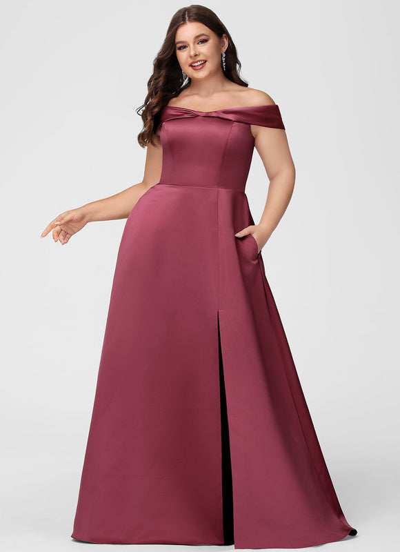 Robe Cérémonie Satin Émeraude Élégante - gallery 5