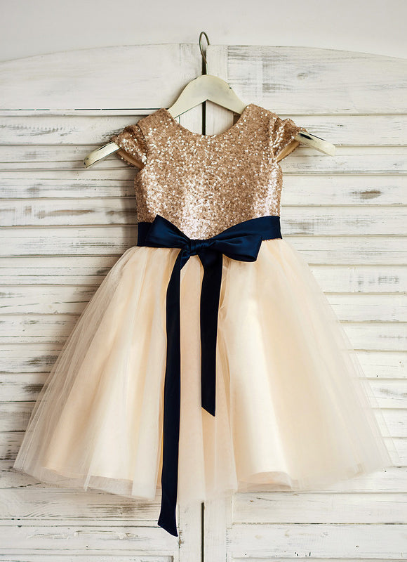 Robe Cérémonie Tulle Sable - gallery 4