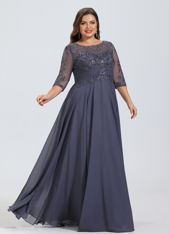 Robe Cérémonie Fluide Marine - gallery 7