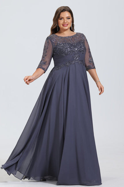 Robe Cérémonie Fluide Marine - gallery 7