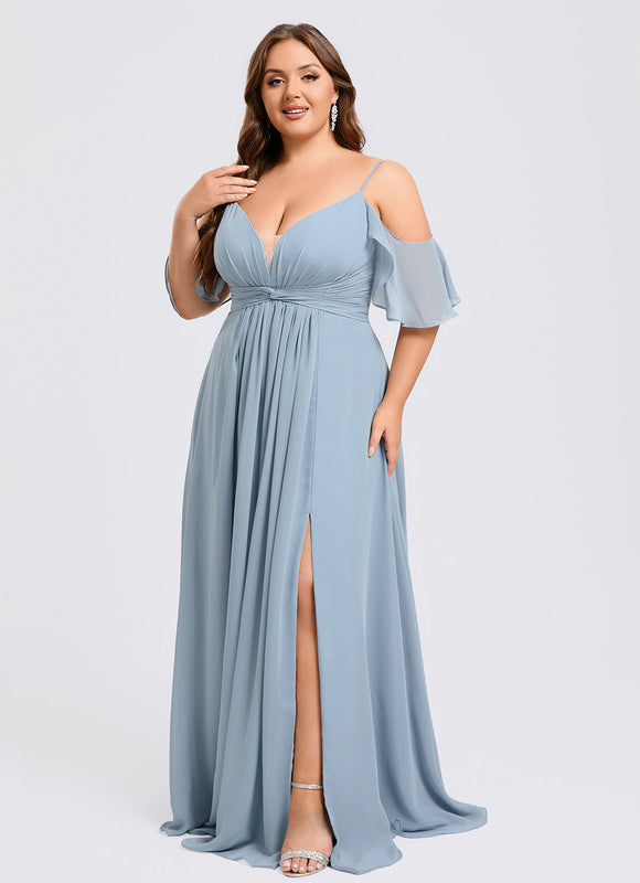 Robe Ceremonie Bleu Clair - gallery 6