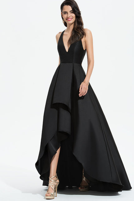 Robe Cérémonie Longue Florale Satinée - gallery 3