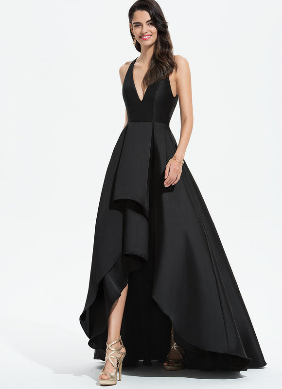 Robe Cérémonie Longue Florale Satinée - gallery 3