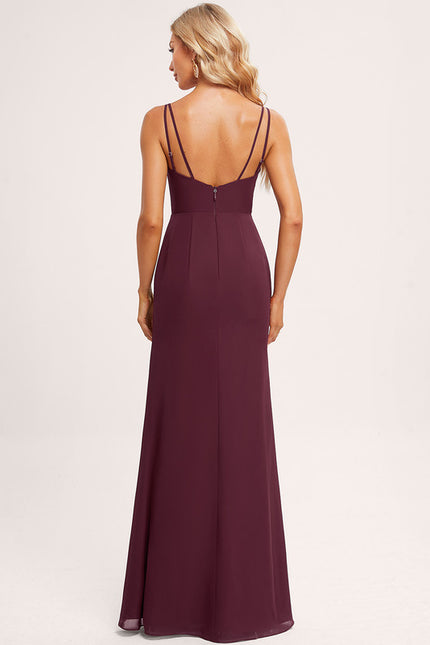 Robe Cérémonie Longue Volants Rose - gallery 3