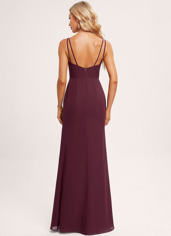 Robe Cérémonie Longue Volants Rose - gallery 3