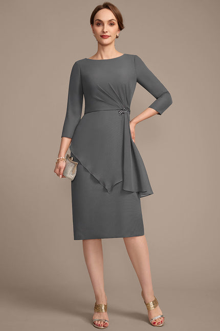 Robe Cérémonie Satinée Élégante