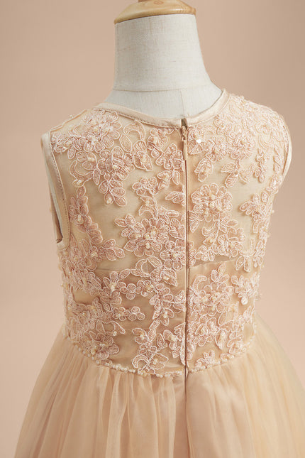 Robe Cérémonie Lueur De Pêche - gallery 3