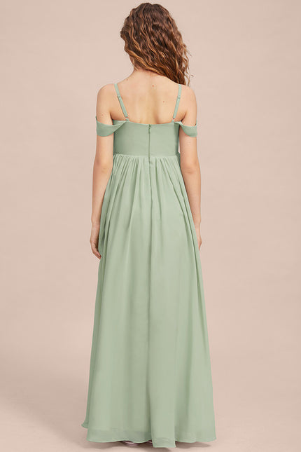 Robe Cérémonie Demoiselle Dhonneur Mint - gallery 7