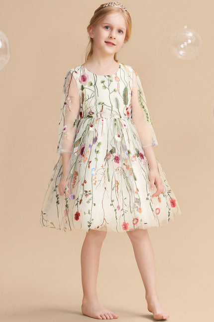 Robe Ceremonie Imprimee - gallery 2