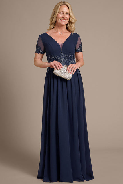 Robe Cérémonie Élégante Appliquée - gallery 3