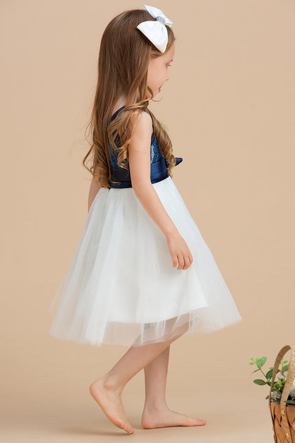 Robe Cérémonie Enfant Tulle Chic - gallery 3