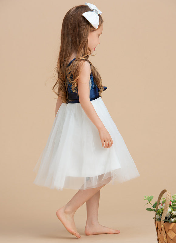 Robe Cérémonie Enfant Tulle Chic - gallery 3