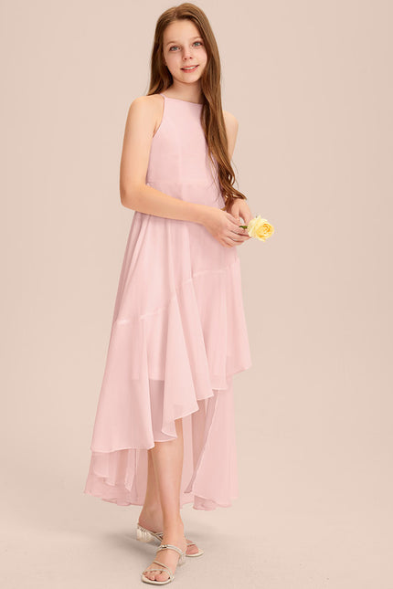 Robe Cérémonie Mousseline Marine - gallery 8