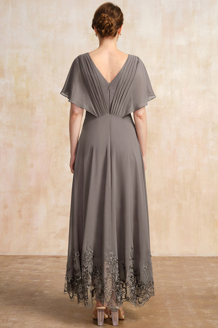 Robe Cérémonie Vaporeuse Dentelle - gallery 7