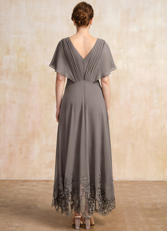 Robe Cérémonie Vaporeuse Dentelle - gallery 7