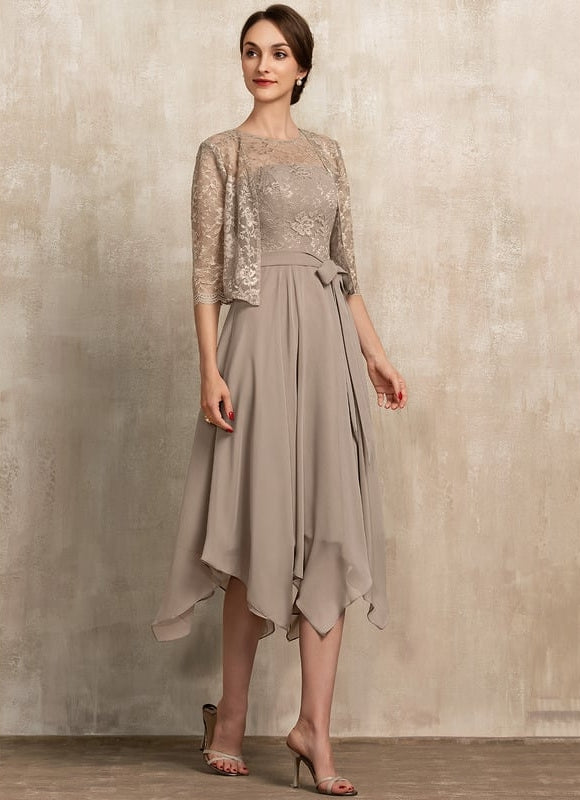 Robe Ceremonie Avec Manches - gallery 1