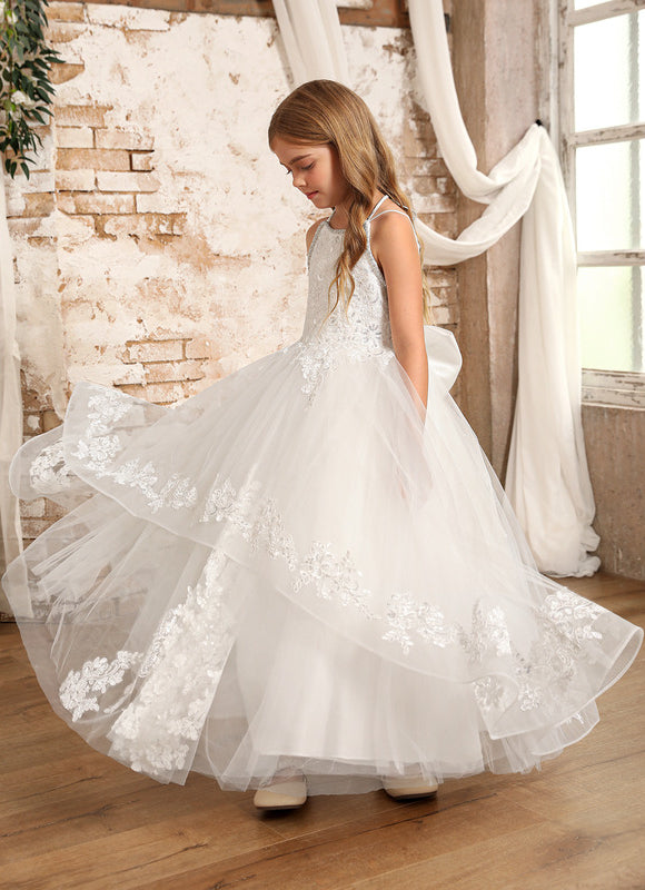 Robe Cérémonie De Fête Éthérée - gallery 8