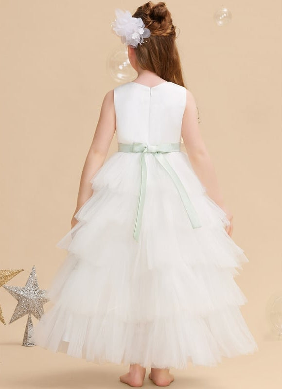 Robe Cérémonie Tulle Éclatante - gallery 3