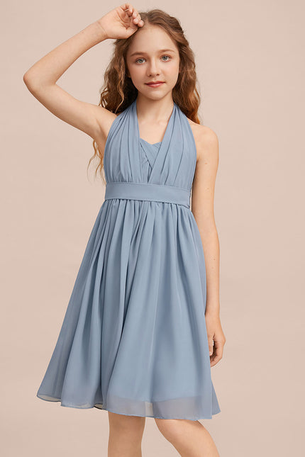 Robe Ceremonie Bleu Pastel - gallery 7