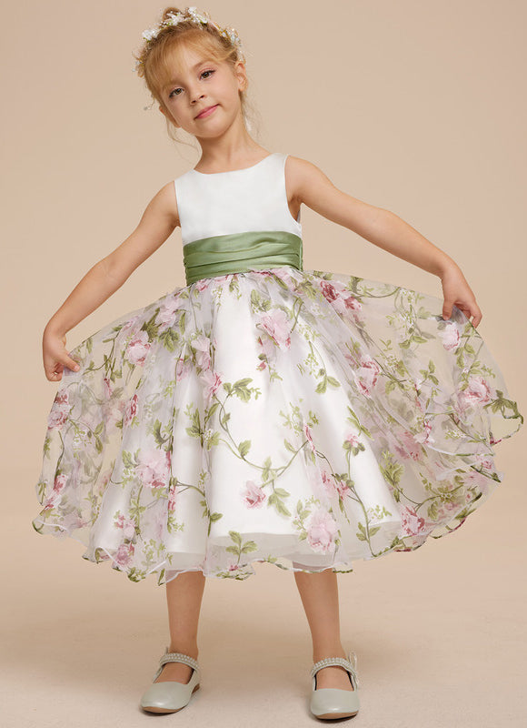 Robe Cérémonie Fleur De Satin - gallery 5