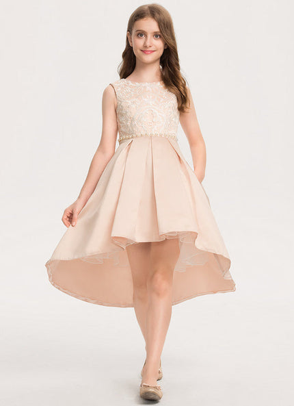 Robe Cérémonie Pétale Satinée