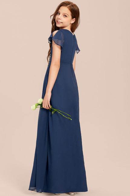 Robe Cérémonie Bleue Chic - gallery 3