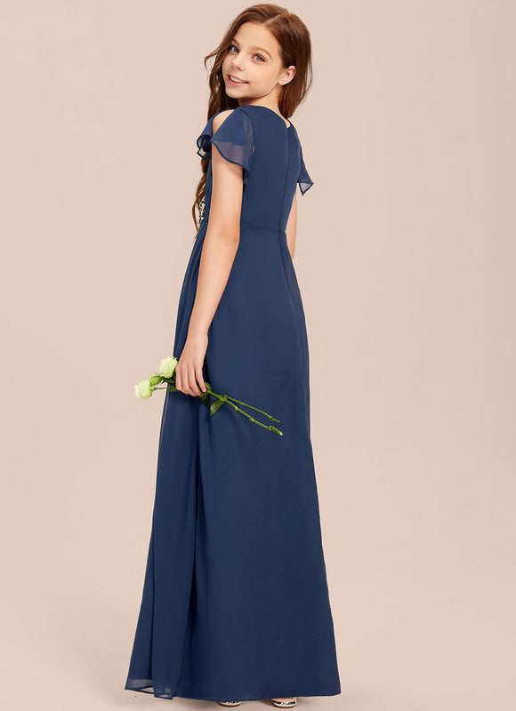 Robe Cérémonie Bleue Chic - gallery 3
