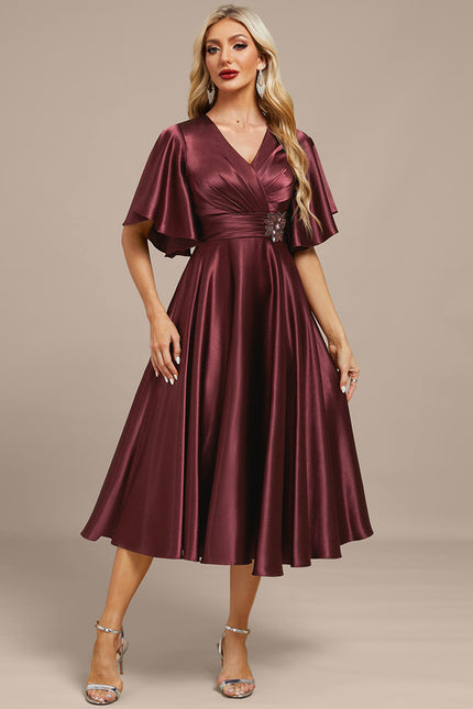 Robe Ceremonie Plissée