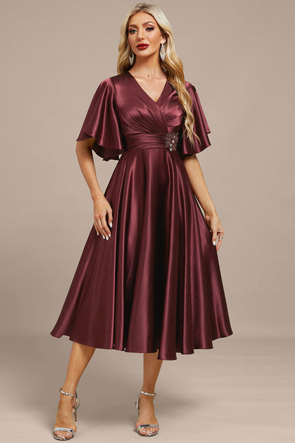 Robe Ceremonie Plissée