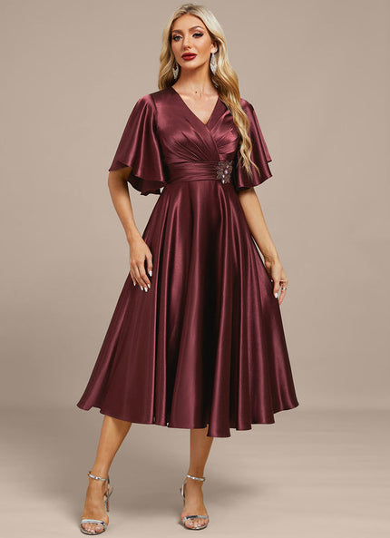 Robe Ceremonie Plissée