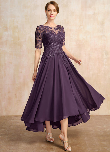 Robe Cérémonie En Dentelle Marine