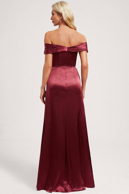 Robe Cérémonie Satin Cuivrée - gallery 4