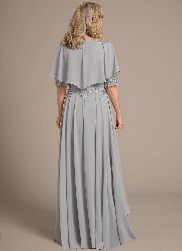 Robe Cérémonie Grise Délicate - gallery 7