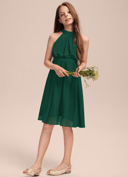 Robe Cérémonie Vert Émeraude Chic