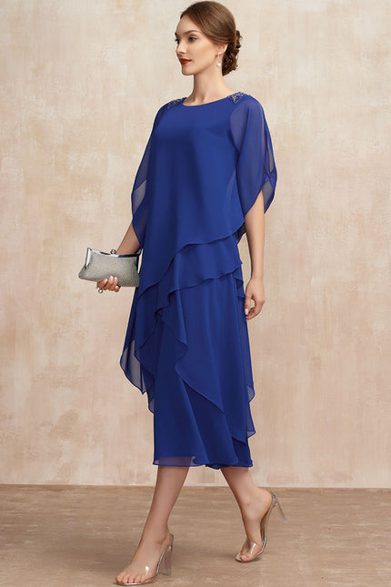 Robe Cérémonie Fluidité Marine - gallery 3