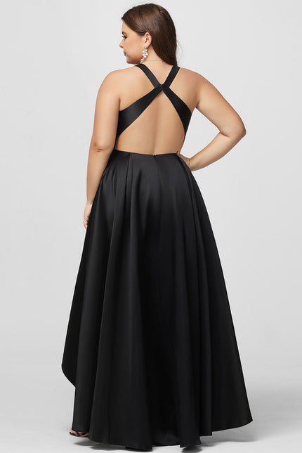 Robe Cérémonie Longue Florale Satinée - gallery 7