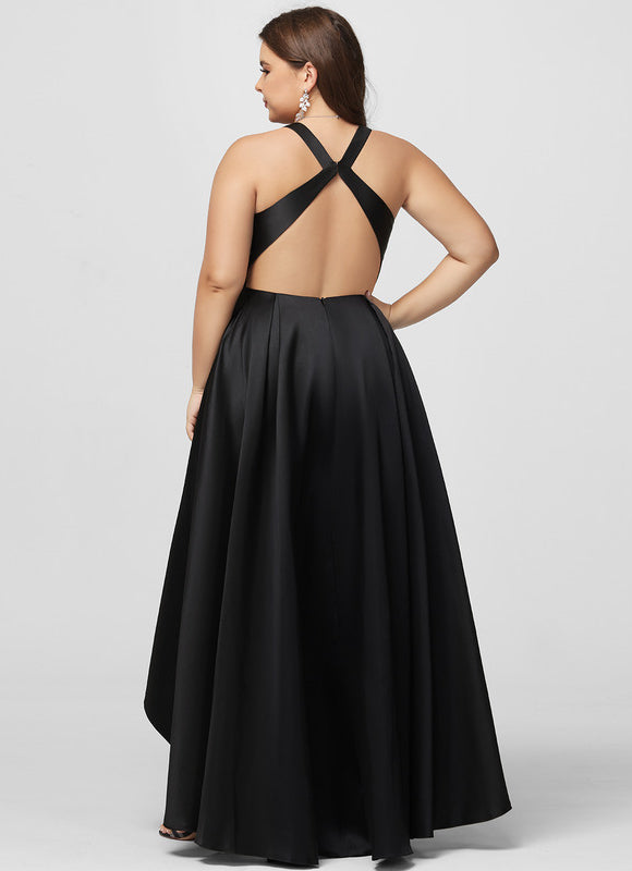 Robe Cérémonie Longue Florale Satinée - gallery 7