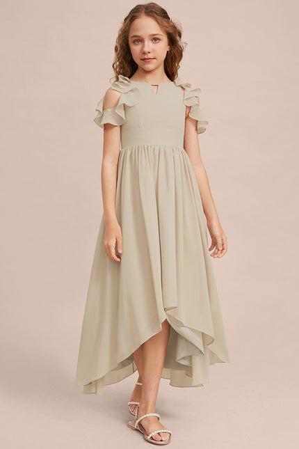 Robe Cérémonie Mousseline Marine - gallery 4