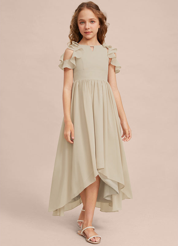 Robe Cérémonie Mousseline Marine - gallery 4