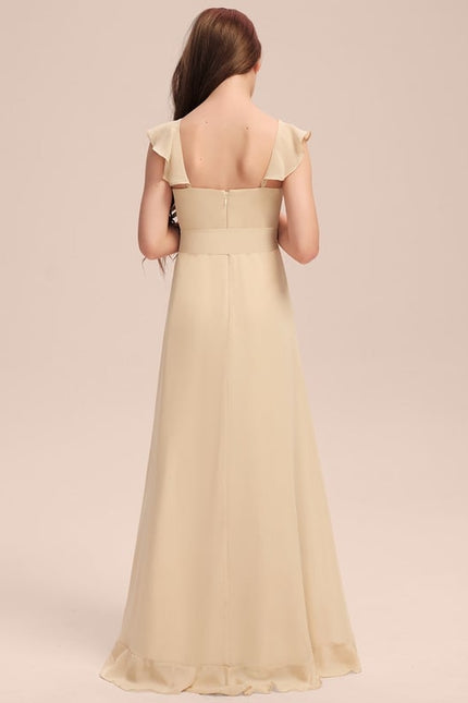 Robe Cérémonie Mousseline Évasée - gallery 2